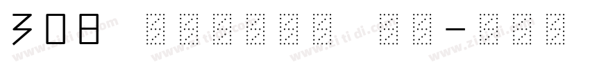 308 SSJiSu Ti字体转换